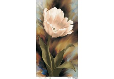  ТК-021 Романтичний тюльпан. Схема для вишивки бісером (атлас) ТМ Барвиста Вишиванка