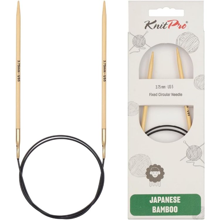 22258 Спиці кругові Bamboo KnitPro, 80 см, 3.75 мм - 1 22258 Спиці кругові Bamboo KnitPro, 80 см, 3.75 мм - 1