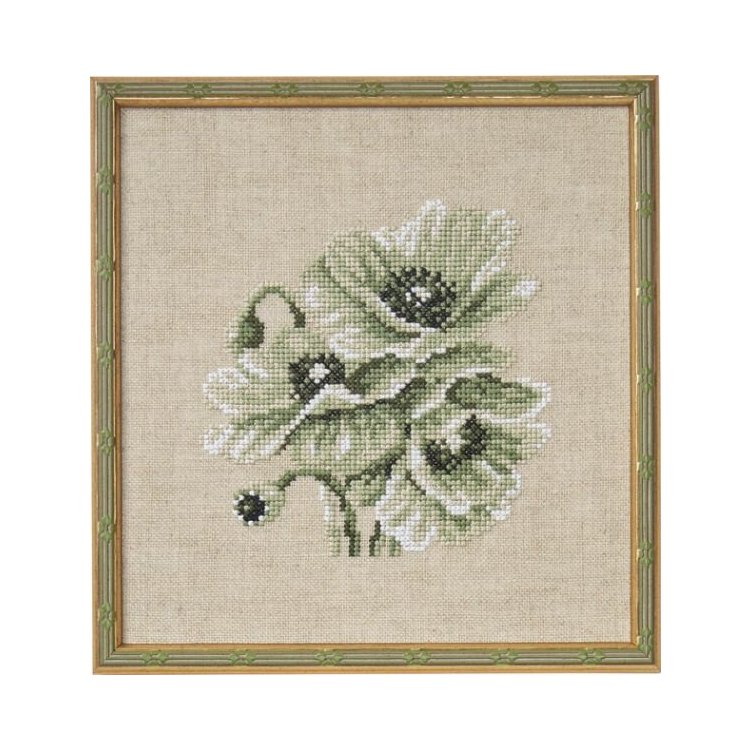 12-1158 Маки (Poppies. Набір для вишивання хрестом PERMIN - 1