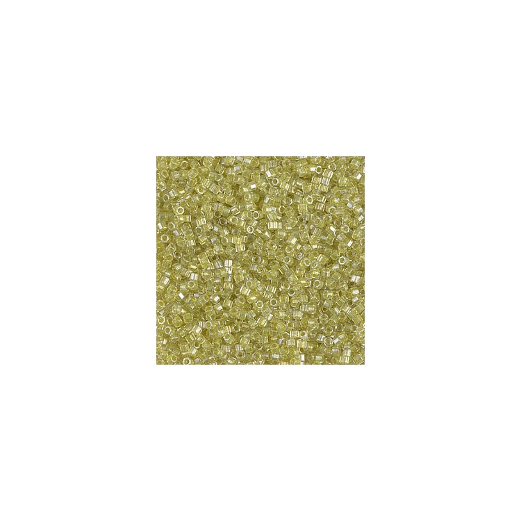 DBC-910 Бісер Miyuki Delica Beads Cut 11/0 (рубка, світло-оливковий) - 1