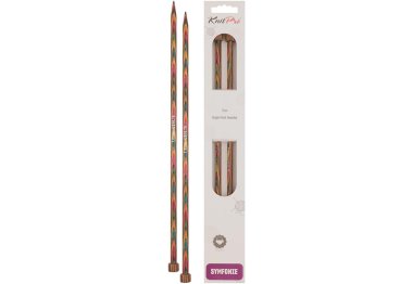  20261 Спиці прямі Symfonie Wood KnitPro, 40 см, 7.00 мм