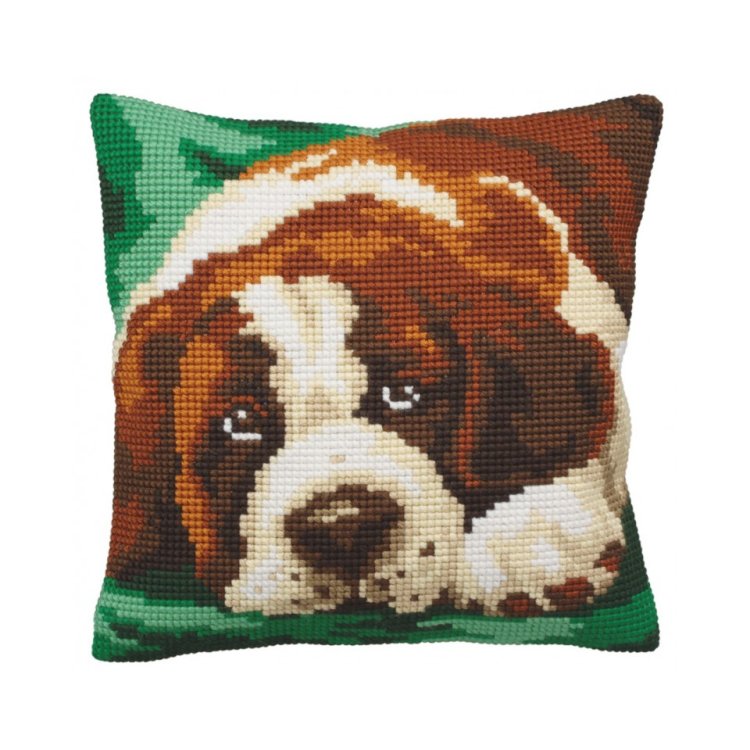 5165 St. Bernard. Набір для вишивки хрестиком Collection D'Art - 1