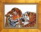 №550 Тигры Набор для вышивания крестом - 1