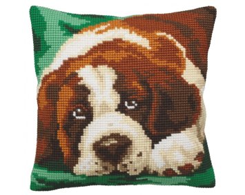 5165 St. Bernard. Набір для вишивки хрестиком Collection D'Art - 1
