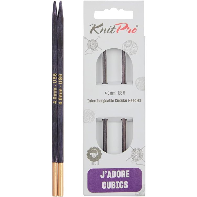 19111 Сменные спицы 13 см J'adore Cubics 4.00мм KnitPro - 1