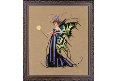  MD122 August Peridot Fairy // Фея Перідот. Схема для вишивки хрестиком на папері Mirabilia Designs