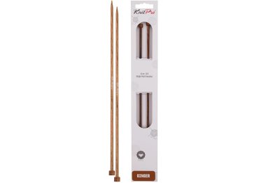 спиці для в'язання 31165 Спиці прямі Ginger KnitPro, 30 см, 4.00 мм