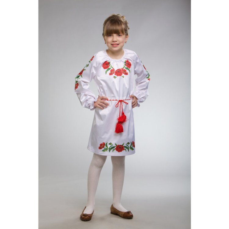 Платье для девочки (заготовка для вышивки) ПД-004 - 1