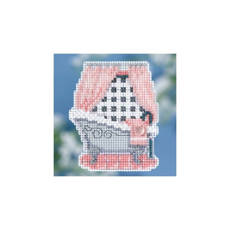 MH181814 Классическая ванна. Набор для вышивки в смешанной технике Mill Hill - 1