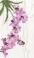 04.004.17 Фіолетова орхідея. Набір для вишивки хрестом Марья-Іскусніца - 1