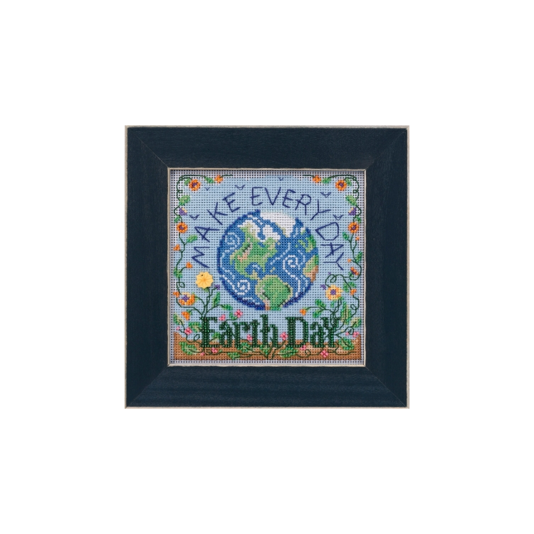 MH142015 День земли. Набор для вышивки в смешанной технике Mill Hill - 1