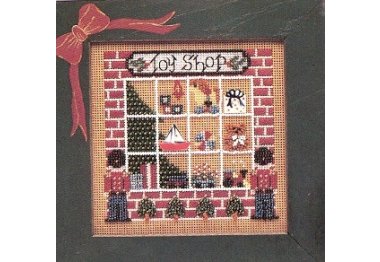 вишивка гладдю MHCB75 Магазин іграшок. Набір для вишивки в змішаній техніці Mill Hill вишивка гладдю MHCB75 Магазин іграшок. Набір для вишивки в змішаній техніці Mill Hill