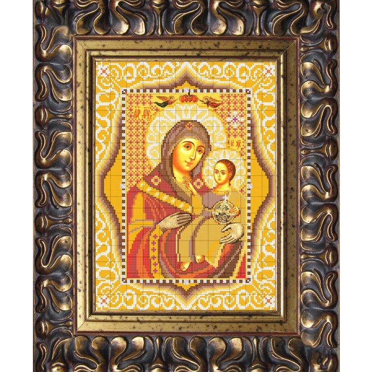 НВ-170/3 Віфлеємська ікона Божої Матері. Схема для вишивки бісером - 1
