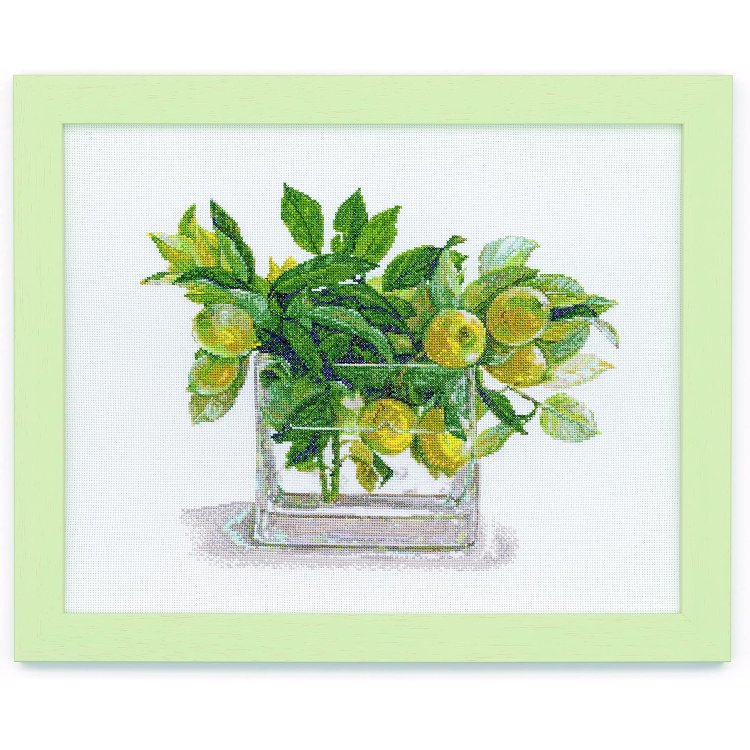 552104 Лимон. Набор для вышивки крестом Cosmo Fujico - 1