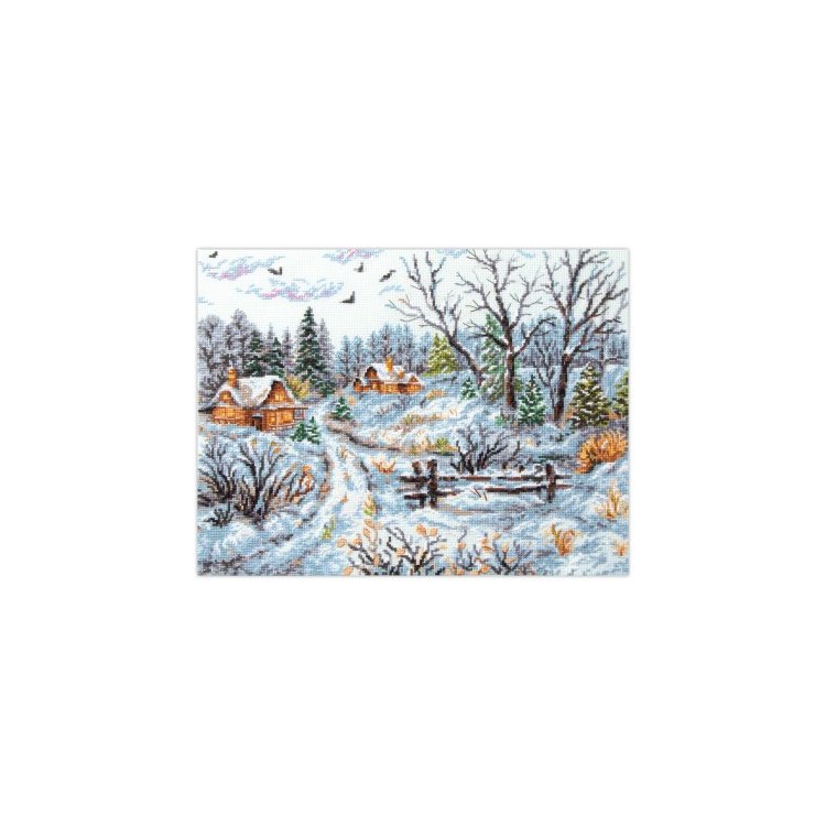 70-33 Морозный день. Набор для вышивки крестом Magic Needle - 1