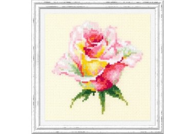  150-004 Ніжна троянда. Набір для вишивки хрестом Magic Needle