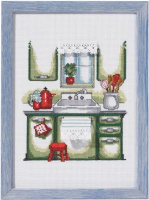 92-1156 Кухня. Набор для вышивания крестом PERMIN - 1