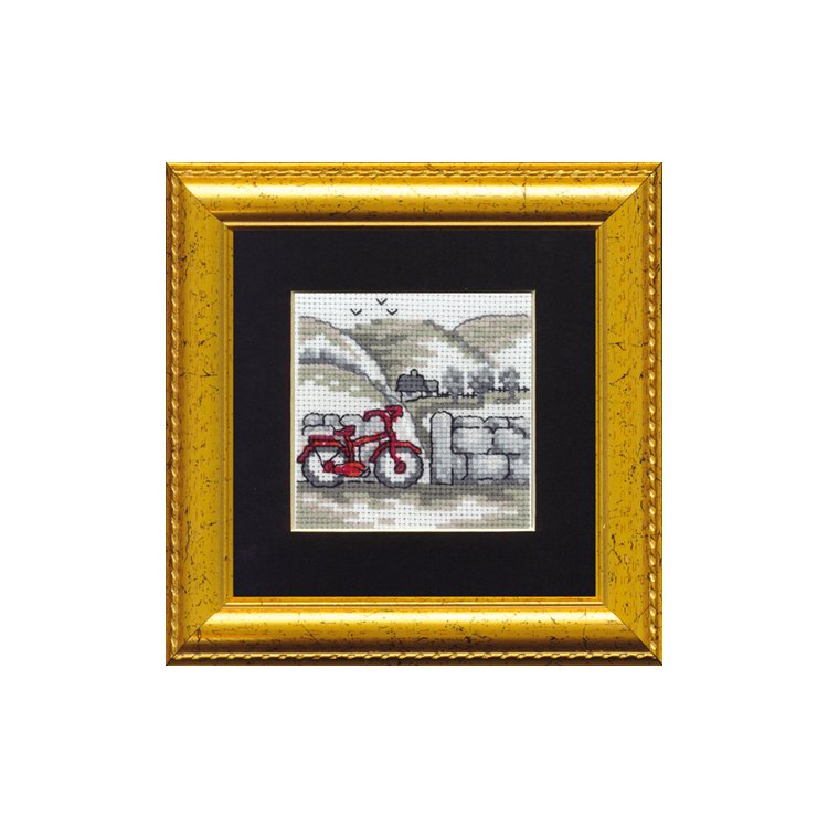 14-8410 Велосипед (Bicycle. Набір для вишивання хрестом PERMIN - 1