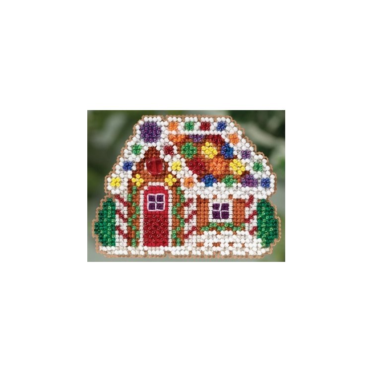 MH185305 Пряничний Котедж. Набір для вишивки в змішаній техніці Mill Hill - 1