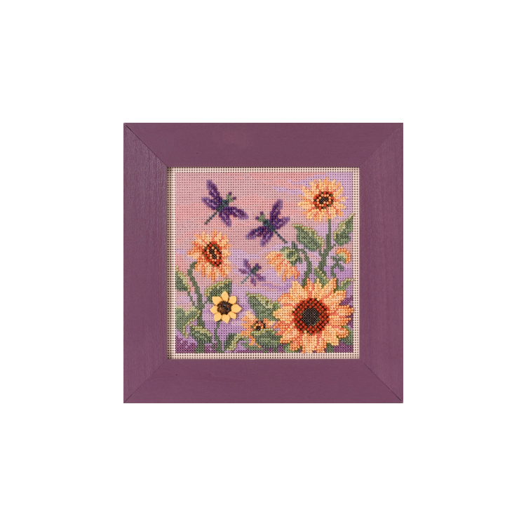 MH142221 Подсолнечный сад. Набор для вышивки в смешанной технике Mill Hill - 1