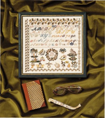 39-7175 Biedermeier 1827. Набір для вишивання хрестом PERMIN - 1