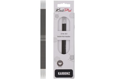 41124 Спицы носочные Karbonz KnitPro 20 см 2.00 мм 41124 Спицы носочные Karbonz KnitPro 20 см 2.00 мм