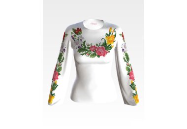  Блузка жіноча (заготовка для вишивки) БЖ-023
