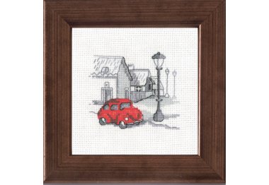  14-7111 Улица. Автомобиль. Набор для вышивания крестом PERMIN