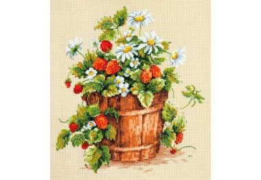 8372 Земляничное настроение. Набор для вышивки крестом Classic Design 8372 Земляничное настроение. Набор для вышивки крестом Classic Design