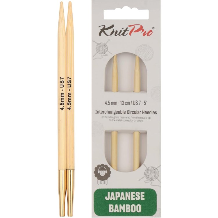 22404 Спицы съемные Bamboo KnitPro, 4.50 мм - 1