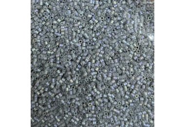  DBS-863 Бісер Miyuki Delica Beads 15/0 (матовий сірий райдужний)