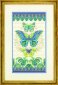 35323 Бабочки павлин. Набор для вышивки крестом Dimensions - 1