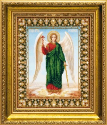 Б-1017 Икона Ангела Хранителя Набор для вышивки бисером - 1