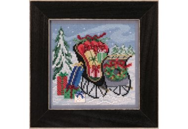 вышивка гладью MH142034 Специальная доставка. Набор для вышивки в смешанной технике Mill Hill