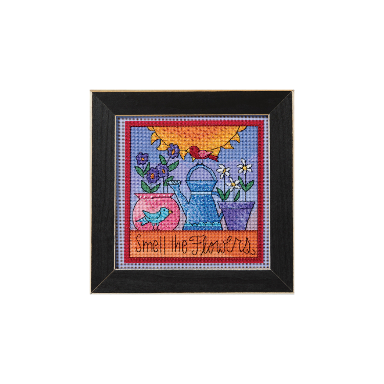 ST152413 Запах квітів. Набір для вишивки в змішаній техниці Mill Hill - 1