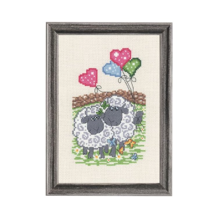 92-5349 Овечий праздник. Набор для вышивания крестом PERMIN - 1 92-5349 Овечий праздник. Набор для вышивания крестом PERMIN - 1