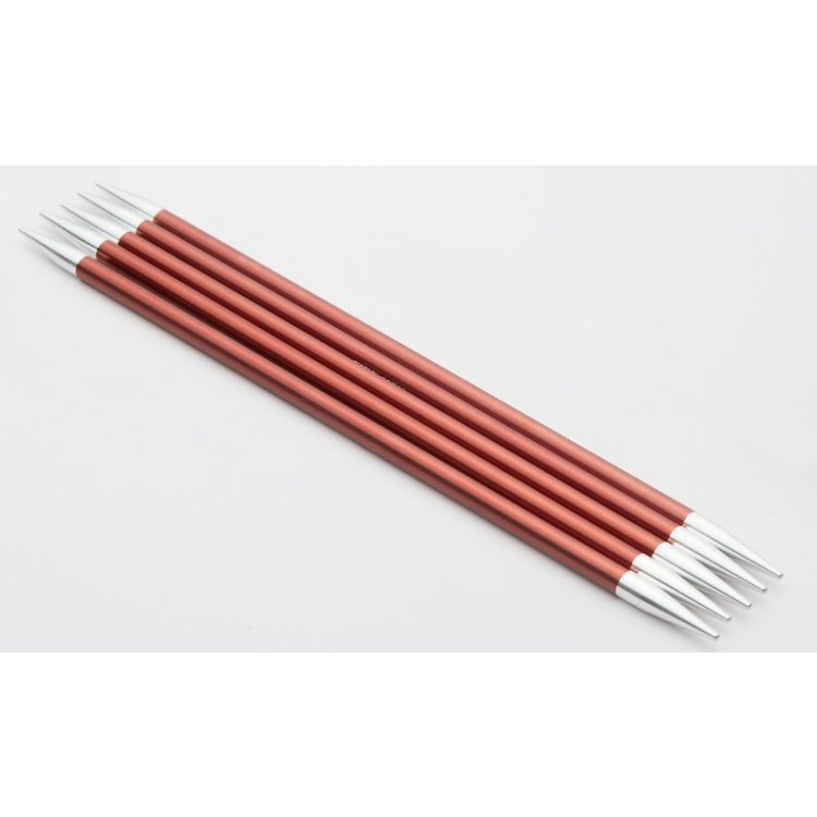 47042 Спицы носочные Zing KnitPro, 20 см, 5.50 мм - 1