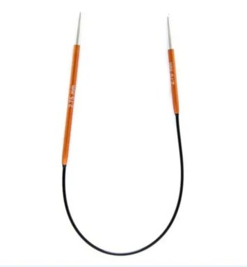 47053 Спиці кругові Zing KnitPro, 25 см, 2,75 мм - 1