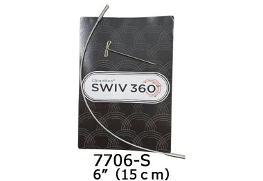  Кабель SWIV360 Silver Small 15см арт. 7706-S ChiaoGoo