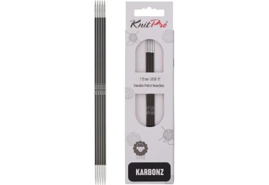 спицы для вязания 41104 Спицы носочные Karbonz KnitPro 15 см 1.75 мм спицы для вязания 41104 Спицы носочные Karbonz KnitPro 15 см 1.75 мм