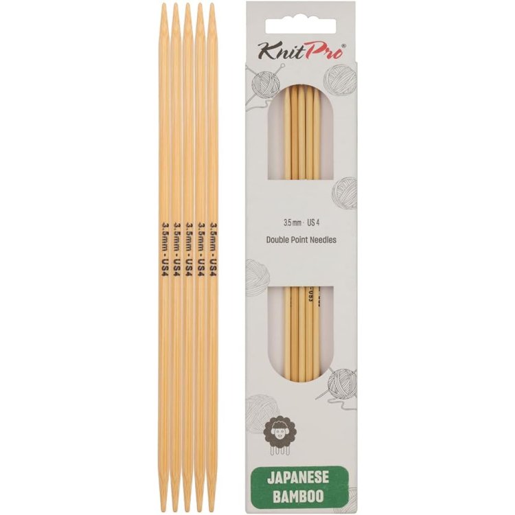 22107 Спиці шкарпеткові Bamboo KnitPro, 15 см, 3.50 мм - 1 22107 Спиці шкарпеткові Bamboo KnitPro, 15 см, 3.50 мм - 1