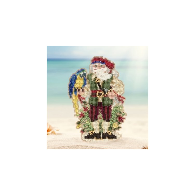 MH201732 Тринідадский Санта. Набір для вишивки в змішаній техніці Mill Hill - 1