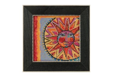 вишивка гладдю LB141816 Небесно-блакитний. Набір для вишивки в змішаній техніці Mill Hill