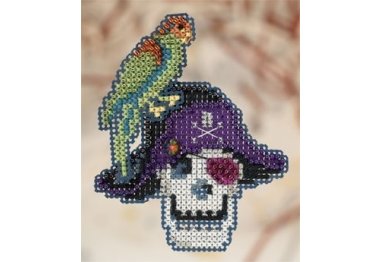 вышивка гладью MH180201 Ират Пират. Набор для вышивки в смешанной технике Mill Hill