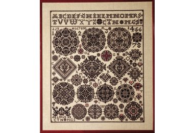  39-4410 Vierlande 1826. Набор для вышивания крестом PERMIN