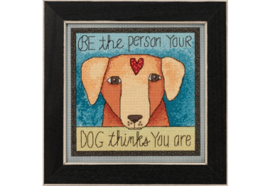 вишивка гладдю ST152011 Будьте Людиною. Набір для вишивки в змішаній техниці Mill Hill