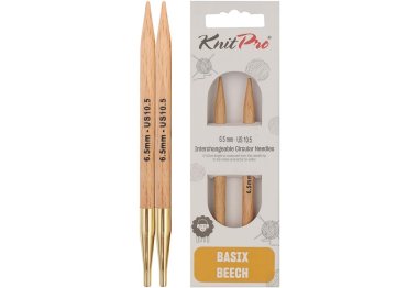 спиці для в'язання 35640 Спиці знімні Basix KnitPro, 6.50 мм
