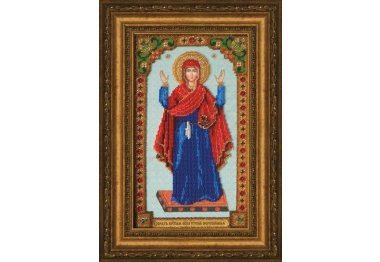  Б-1228 ікона Божої Матері Непорушна Стіна Набір для вишивки бісером