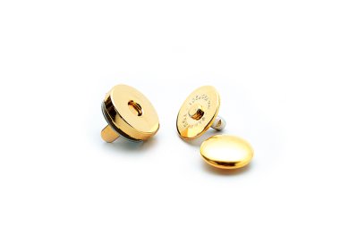  Магнитная кнопка Hamanaka, 14 мм, золото арт. H206-047-1