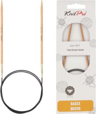 35380 Спиці кругові Basix KnitPro, 80 см, 3.00 мм - 1 35380 Спиці кругові Basix KnitPro, 80 см, 3.00 мм - 1